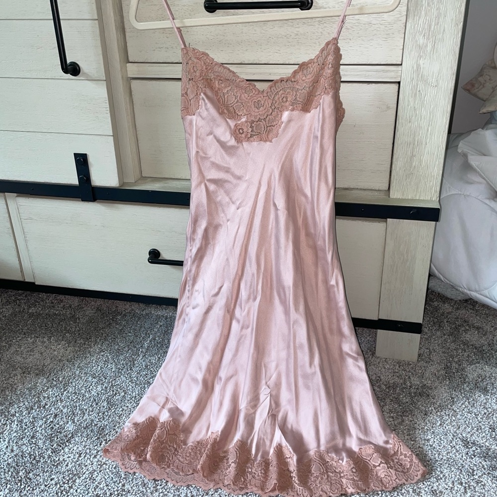 Silk nightgown